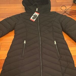 DKNY Black Puffer Jacket